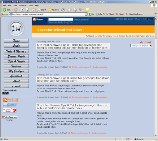 Inventor Wizard 2004