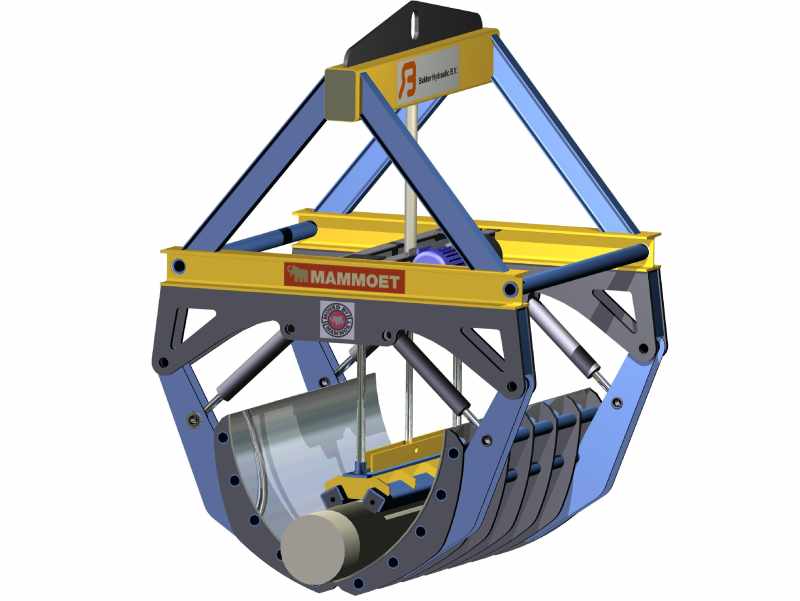 Bakker Hydraulic - proto warmtewisselaargrijper