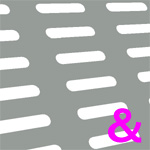 Flat Oblong Holes Texture