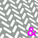 Flat Oblong Holes Texture