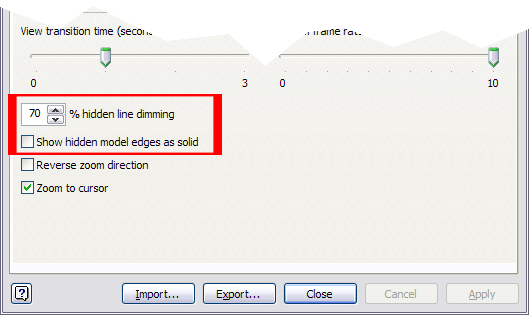 Hidden Edge Display