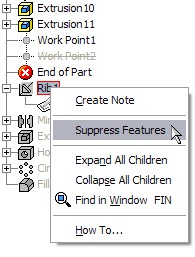 Inventor Tip: Verwijder features na End of Part 